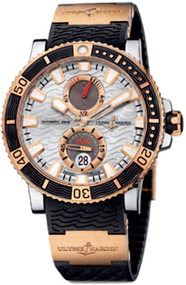 Ulysse Nardin Marine Watches Mens Silver Self winding Automatic Chronometer 265-90-3-91 Watch