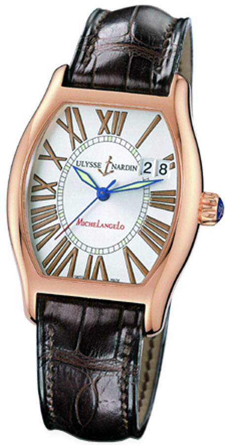 Ulysse Nardin Classical Watches Mens Silver Self winding Automatic 236-68-41 Watch