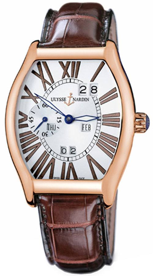 Ulysse Nardin Functional Watches Mens Silver Self winding Automatic 336-48 Watch