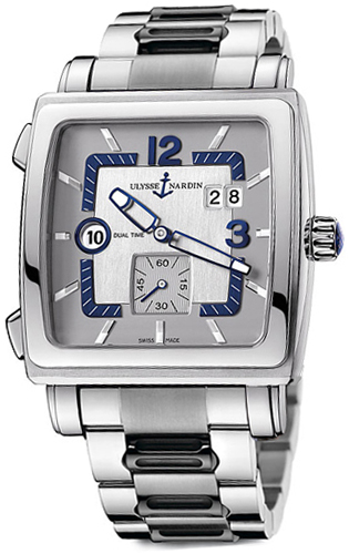 Ulysse Nardin Novelties Watches Mens Silver Self winding Automatic 243-92-7M-601 Watch