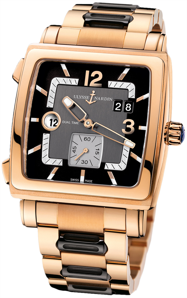 Ulysse Nardin Novelties Watches Mens Black Self winding Automatic 246-92-8M-692 Watch
