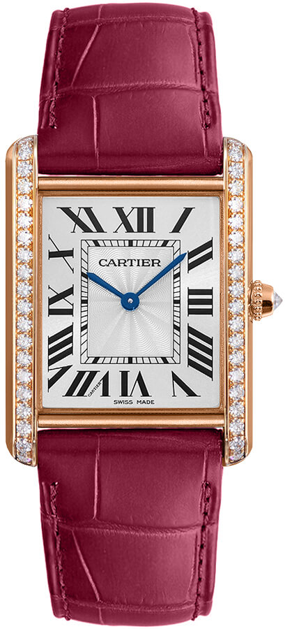 Cartier Tank Louis Watches Ladies Silver Self winding Automatic WJTA0014 Watch