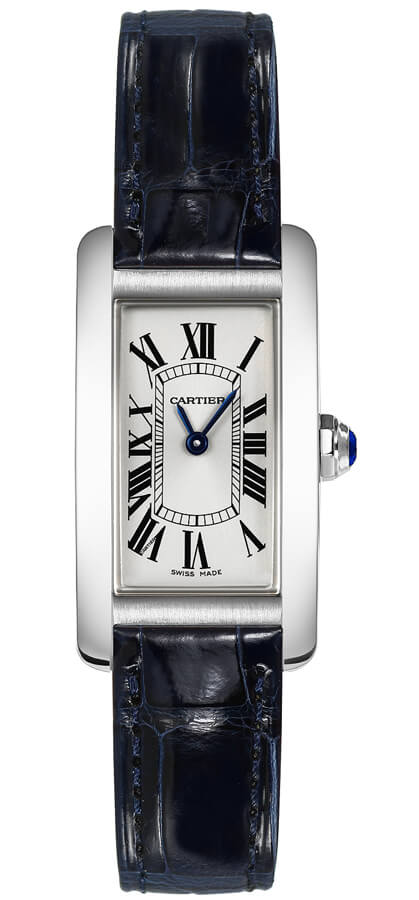 Cartier Tank Americaine Watches Ladies Silver Battery Operated Quartz WSTA0016 Watch