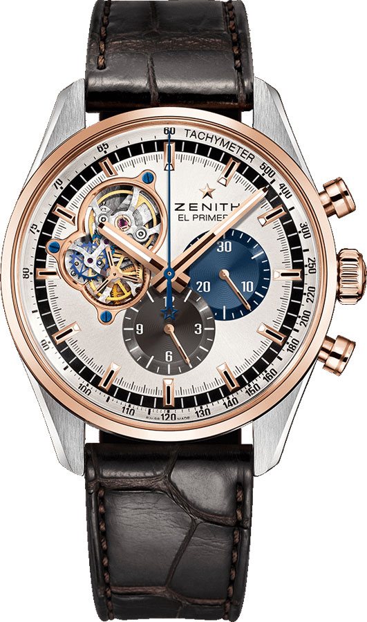 Zenith Chronomaster El Primero Watches Mens Silver Self winding Automatic Chronometer 51-2080-4061-69-C494 Watch