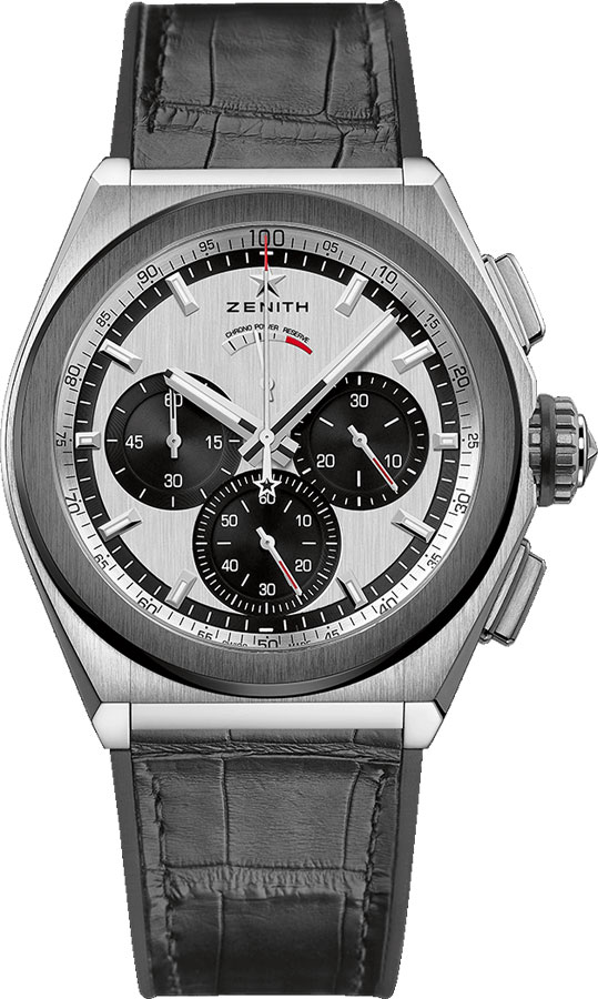 Zenith Defy El Primero 21 Watches Mens Silver Self winding Automatic Chronometer 95-9005-9004-01-R582 Watch