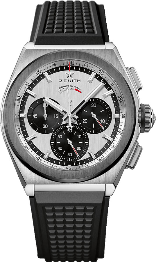 Zenith Defy El Primero 21 Watches Mens Silver Self winding Automatic Chronometer 95-9005-9004-01-R782 Watch