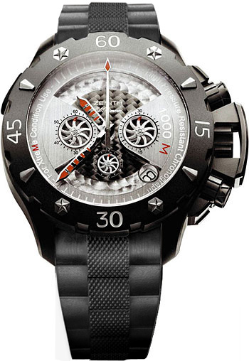 Zenith Defy Xtreme Watches Mens Silver Self winding Automatic Chronometer 96-0525-4000-21-R642 Watch