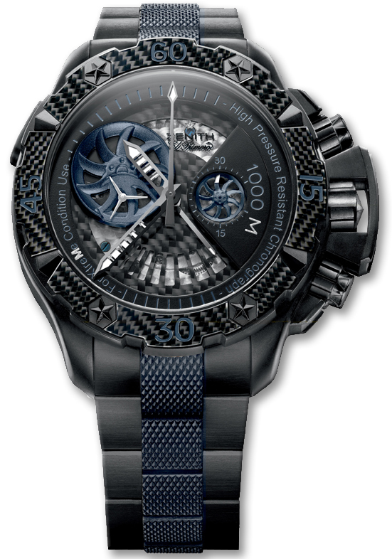Zenith Defy Xtreme Watches Mens Black Self winding Automatic Chronometer 96-0529-4021-51-M533 Watch