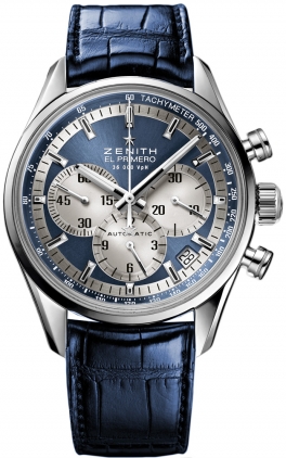 Zenith 2010 El Primero Collection Watches Ladies Blue Self winding Automatic Chronometer 03-2150-400-51-C710 Watch