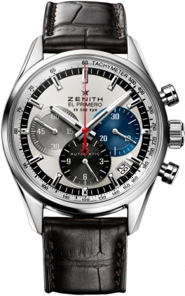 Zenith 2010 El Primero Collection Watches Ladies Silver Self winding Automatic Chronometer 03-2150-400-69-C709 Watch
