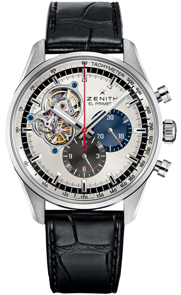 Zenith Chronomaster El Primero Watches Mens Silver Self winding Automatic 03-2040-4061-69-C496 Watch