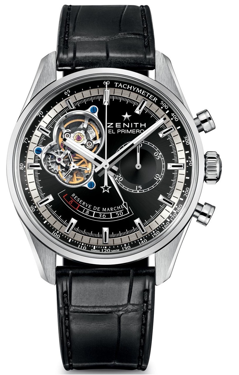 Zenith Chronomaster El Primero Watches Mens Black Self winding Automatic 03-2080-4021-21-C496 Watch