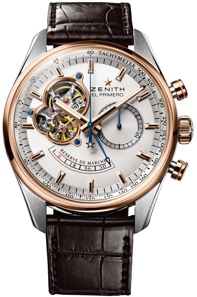 Zenith Chronomaster El Primero Watches Mens Silver Self winding Automatic 51-2080-4021-01-C494 Watch