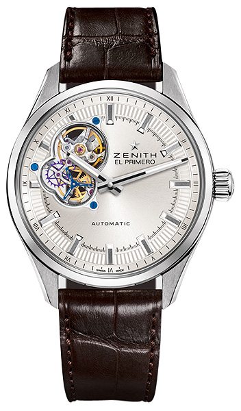 Zenith El Primero Synopsis Watches Mens Silver Self winding Automatic 03-2170-4613-02-C713 Watch