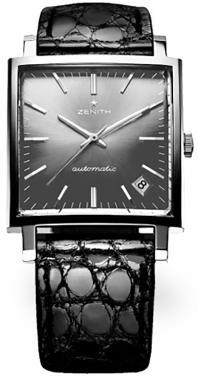 Zenith Heritage Watches Mens Grey Self winding Automatic 03-1965-670-91-C591 Watch