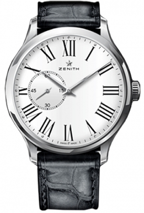 Zenith Heritage Watches Mens White Self winding Automatic 03-2010-681-11-C493 Watch