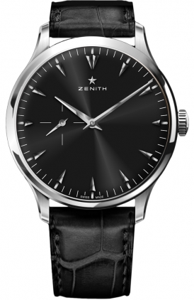 Zenith Heritage Watches Mens Black Self winding Automatic 03-2010-681-21-C493 Watch