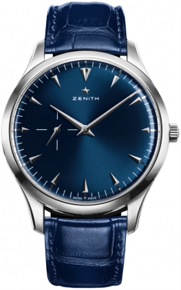 Zenith Heritage Watches Mens Blue Self winding Automatic 03-2012-681-51-C503 Watch