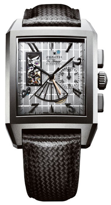 Zenith Port Royal Rectangle Open Concept Watches Mens Skeleton Self winding Automatic Chronometer 95-0540-4021-77-C550 Watch