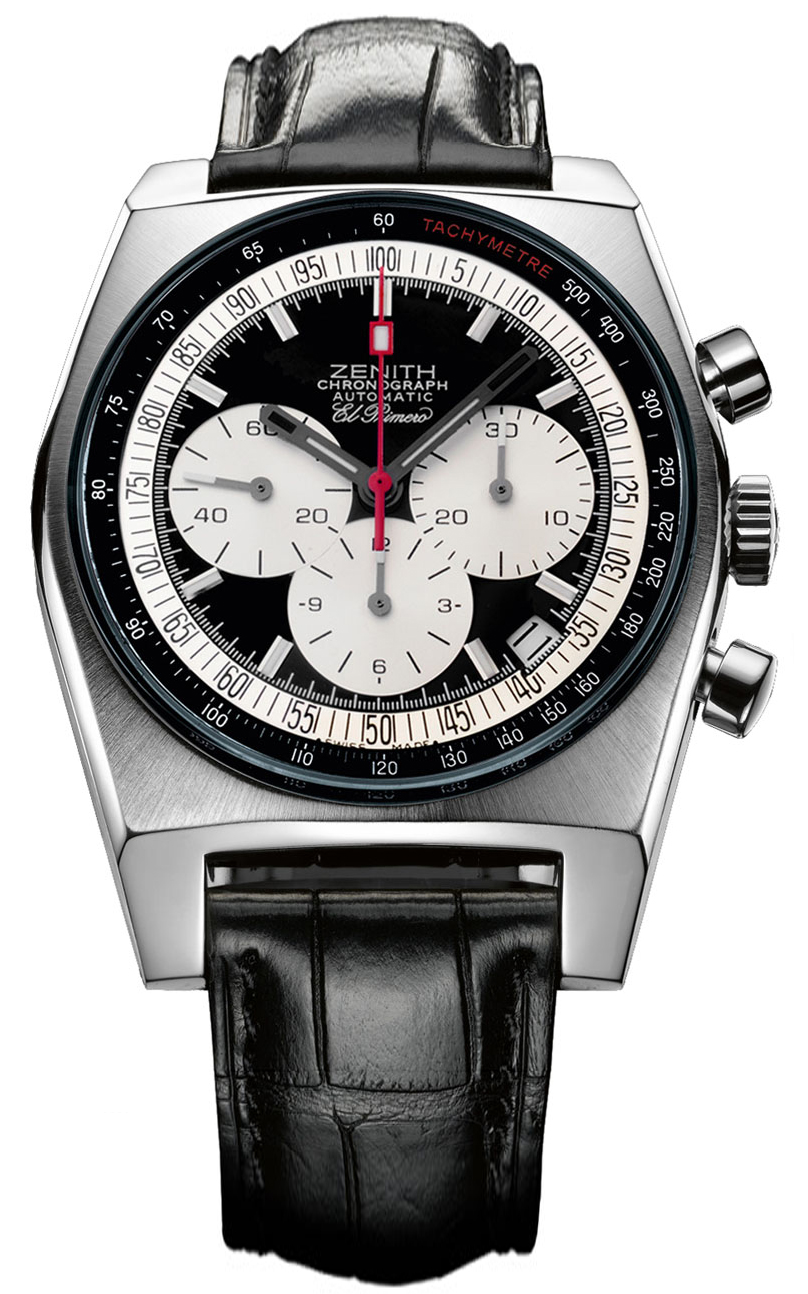 Zenith Vintage 1969 40mm Watches Mens Black Self winding Automatic 03-1969-469-21-C490 Watch